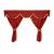 Perdele pentru camion MAN TGA & TGX F-Core XC13 RED - Cabina XXL