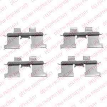 Kit de montaj placute frana