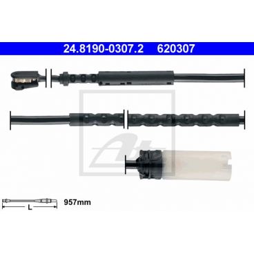 Senzor uzura placute frana