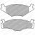 Set placute frana