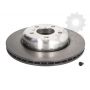 Two-piece brake disk
