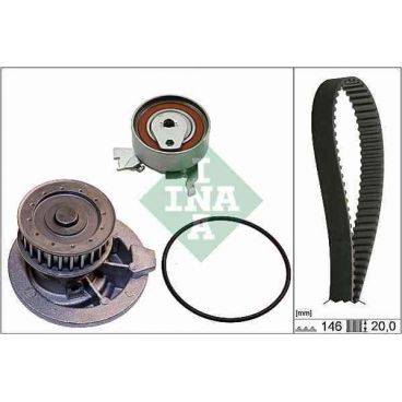 Kit distributie cu pompa de apa