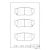 Set placute frana