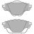 Set placute frana