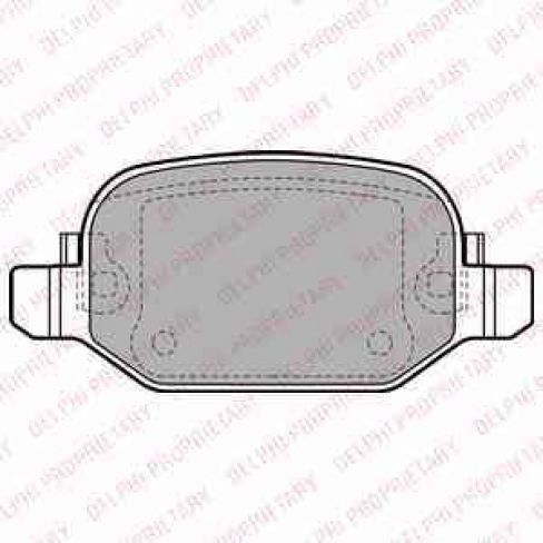 Set placute frana Set placute frana