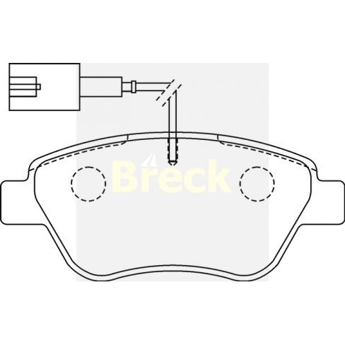 Set placute frana Set placute frana