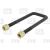 Leaf spring shackle