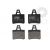 Set placute frana