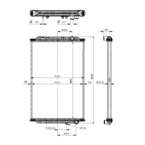 Radiator racire cu apa Radiator racire cu apa