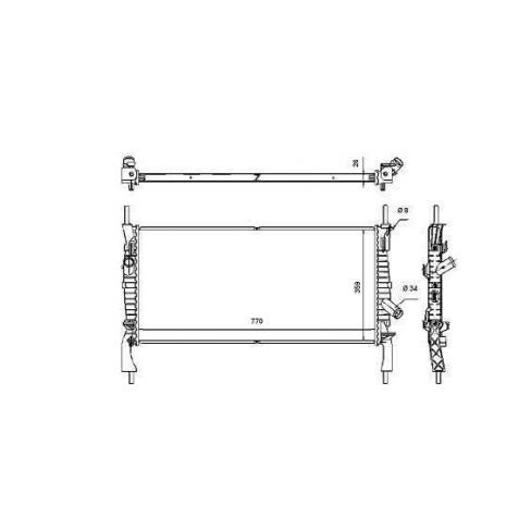 Radiator racire cu apa Radiator racire cu apa