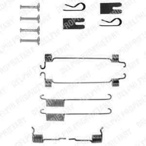 Kit de montaj saboti frana Kit de montaj saboti frana