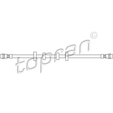Furtun elastic frana