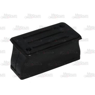 Leaf spring rubber cushion