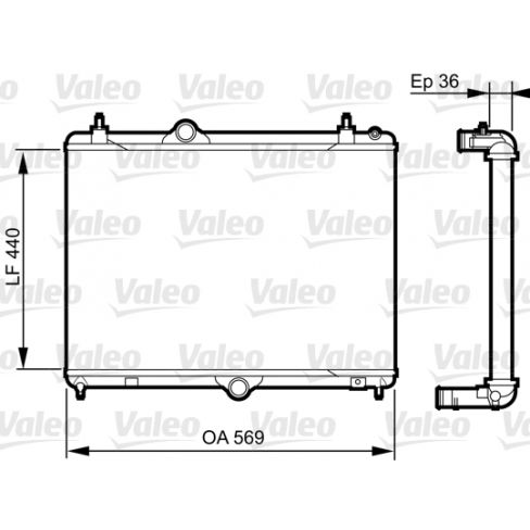 Radiator racire cu apa
