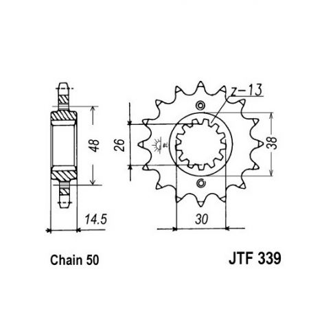 Pinion fata