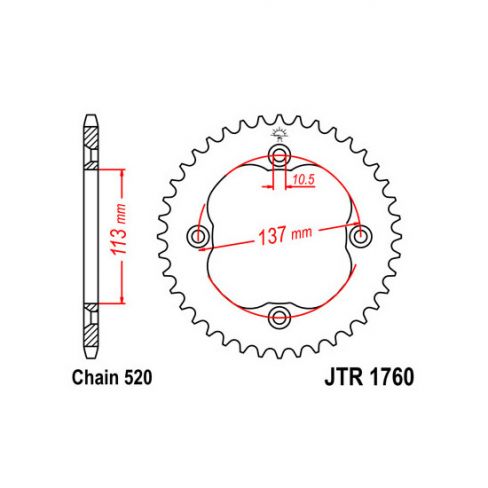 Pinion spate
