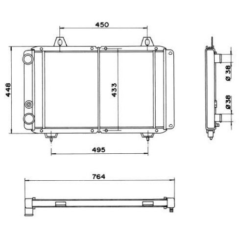 Radiator racire cu apa Radiator racire cu apa