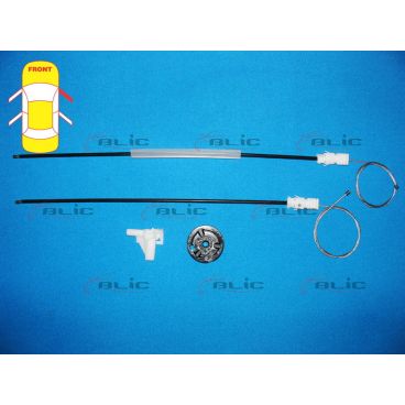 Elemente macara geam