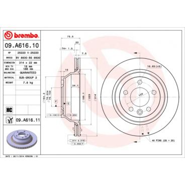 Disc frana