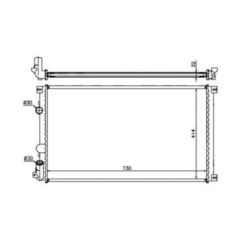 Radiator racire cu apa Radiator racire cu apa