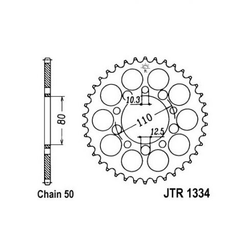 Pinion spate
