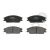 Set placute frana