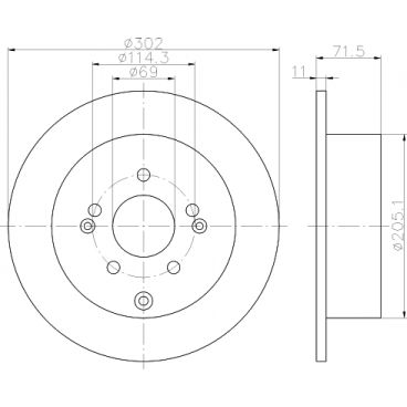 Disc frana
