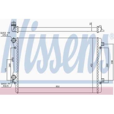 Radiator racire cu apa