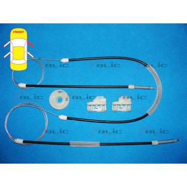 Elemente macara geam