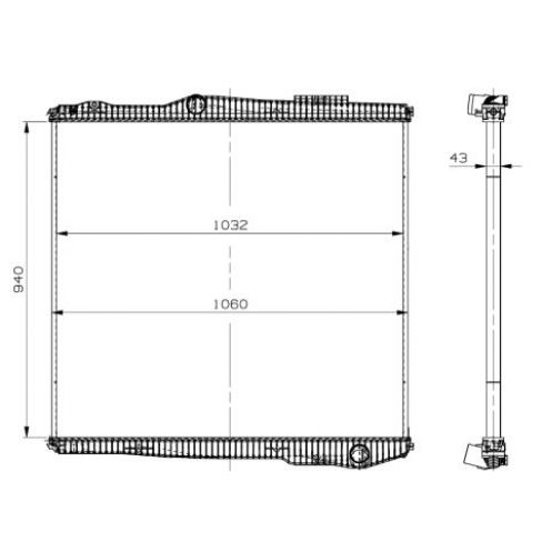 Radiator racire cu apa Radiator racire cu apa