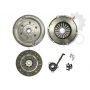 Clutch kit with dual mass flywheel and pneumatic bearing Clutch kit with dual mass flywheel and pneumatic bearing