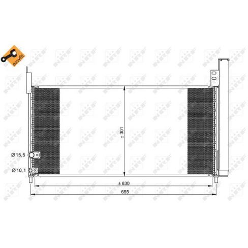 Radiator aer conditionat Radiator aer conditionat