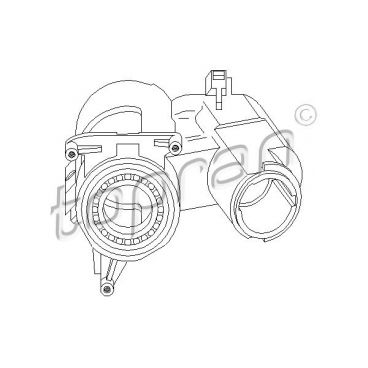 Carcasa contact aprindere