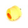Leaf spring rubber cushion
