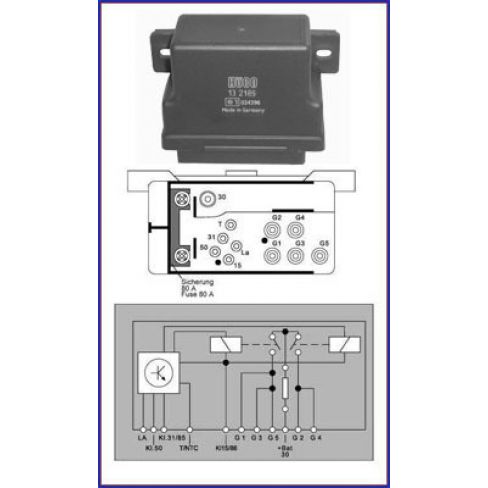 Releu bujie incandescenta Releu bujie incandescenta