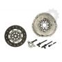 Clutch kit with hydraulic bearing