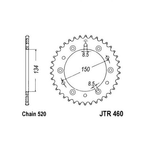 Pinion spate