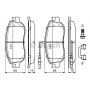 Set placute frana