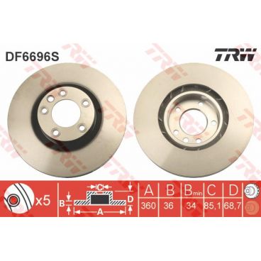 Disc frana