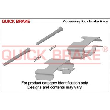 Kit de montaj placute frana