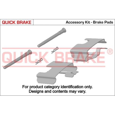 Kit de montaj placute frana