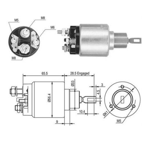 Contact solenoid demaror Contact solenoid demaror