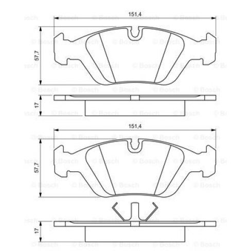 Set placute frana Set placute frana