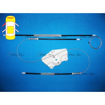 Elemente macara geam