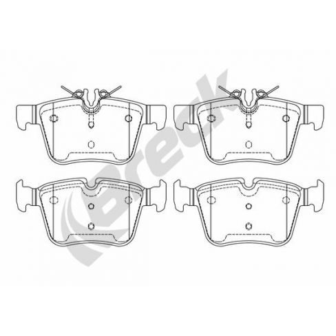 Set placute frana Set placute frana