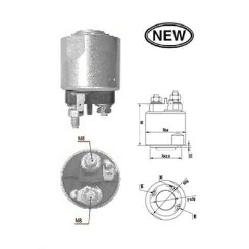 Contact solenoid demaror Contact solenoid demaror