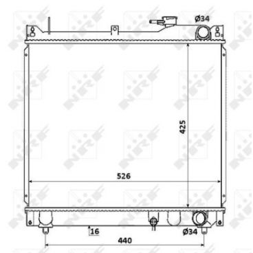 Radiator racire cu apa
