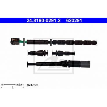 Senzor uzura placute frana