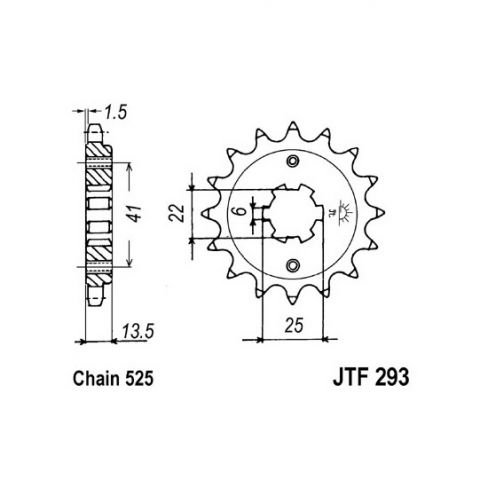 Pinion fata