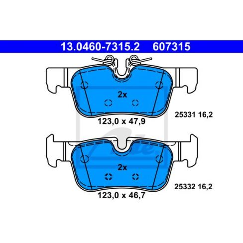 Set placute frana Set placute frana